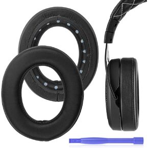 HS70 Earpads Replacement Cushion Compatible with Corsair HS70 HS60 HS50 Pro Gaming Headphone, Ear Pads with Protein Leather Memory Foam, Black