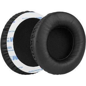 Replacement Earpads Ear Cushions Ear Cups Earmuffs Compatible with SteelSeries Siberia V1, Siberia V2, Siberia V3 Prism Gaming Headphones Memory Foam Ear Pads, with Plastic Rod, Storage Strap (Black)