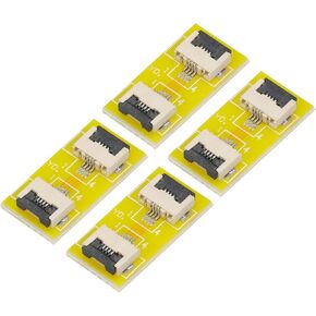 MECCANIXITY FFC FPC Extension Board PCB Extend Zip HDD Connector 4 Pin 0.5mm Pitch Single Side for LCD 3D Printer Camera DVD TV Laptop Pack of 4