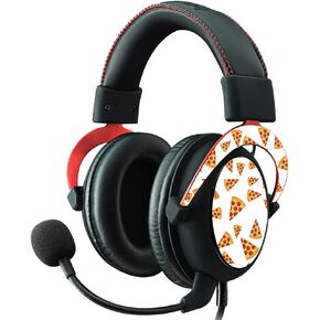 MightySkins Skin Compatible with Kingston HyperX Cloud II Gaming Headset - Body by Pizza | Protective, Durable, and Unique Vinyl Decal wrap Cover | Easy to Apply, Remove | Made in The USA