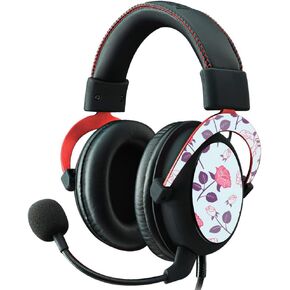 MightySkins Skin Compatible with Kingston HyperX Cloud II Gaming Headset - Vintage Floral | Protective, Durable, and Unique Vinyl Decal wrap Cover | Easy to Apply, Remove | Made in The USA