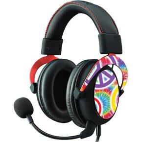 MightySkins Skin Compatible with Kingston HyperX Cloud II Gaming Headset - Peaceful Explosion | Protective, Durable, and Unique Vinyl Decal wrap Cover | Easy to Apply, Remove | Made in The USA