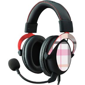MightySkins Skin Compatible with Kingston HyperX Cloud II Gaming Headset - Plaid | Protective, Durable, and Unique Vinyl Decal wrap Cover | Easy to Apply, Remove, and Change Styles | Made in The USA