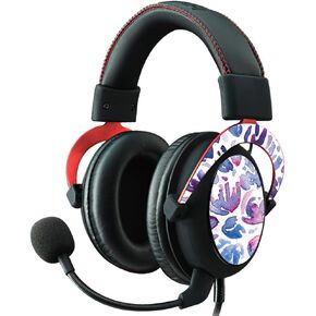 MightySkins Skin Compatible with Kingston HyperX Cloud II Gaming Headset - Blue Petals | Protective, Durable, and Unique Vinyl Decal wrap Cover | Easy to Apply, Remove | Made in The USA