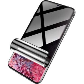 【2 Pack】 Hydrogel Film Privacy Screen Protector Compatible with Samsung Galaxy S20 Fe 5G / S20 Fe 4G (6.5"), 【High Sensitivity】【Full Coverage】 Anti-Spy Soft TPU Protective Film (Not Tempered Film)
