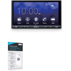 BoxWave Screen Protector Compatible with Sony XAV-AX5000 - ClearTouch Crystal (2-Pack), HD Film Skin - Shields from Scratches for Sony XAV-AX5000, Sony XAV-AX5000, XAV-AX7000