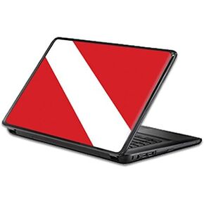 Universal 13" Laptop Skin - Scuba Flag | Protective, Durable, and Unique Vinyl Decal wrap Cover