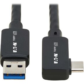 Tripp Lite 16 Foot VR Link Cable for Meta Oculus Quest 3 / Quest 2 / Oculus Pro, USB-A to USB-C (M/M) Cord, VR Headset to PC Cable, USB 3.2 Gen 1, Lifetime Manufacturer's Warranty (UVR-05M-CA)