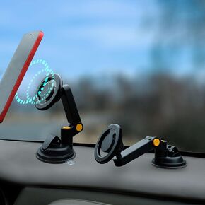 Black car Phone Holder Mount for Dashboard, Windshield