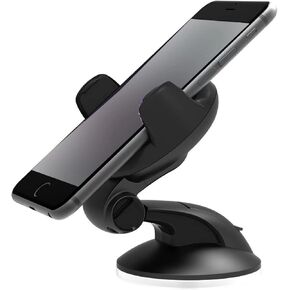 360° Rotation Car Mobile Phone Cradle Car Phone Holder Strong Suction Cup Car Phone Mount for Windscreen Dashboard