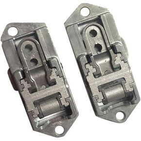 1 Pair Kickstand LCD Hinge Left & Right Set Stand Module Replacement for Micro-Soft Sur-face Pro 5 1796/ Pro 6 1796 /Pro 7 1796 (Sliver)