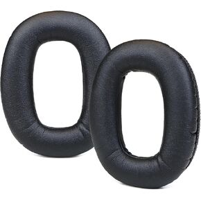 Replacement Earpads for Marshall Monitor2/MonitorII Over-Ear Headphones (Do Not Fit Monitor),Ear Pads Cushions with Noise Isolation Memory Foam,Soft Protein Leather-Black