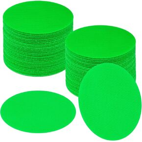 48 Pcs Carpet Spots Markers Carpet Circles Carpet Markers for Kids Social Distancing and Wait Line Up, Removable Carpet Dots Floor Dots for Classroom, 8 Colors