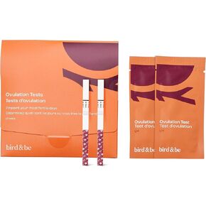 Bird&Be Ovulation Test Strips (Predictor Kit with 10 LH Strips, Over 99% Accurate)