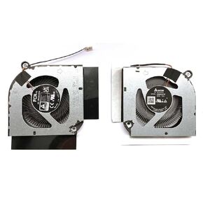 BestParts New CPU+GPU Cooling Fan Replacement for ACER Predator Helios 300 15.6'' (PH315-55), Helios 300 17.3'' (PH317-56), All-Metal Blades AeroBlade 3D CPU Fan+ABS GPU Fan, 12V Fan