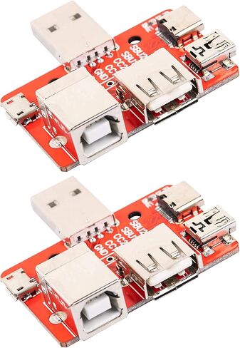 2 قطعة USB لوحة القطع 6 في 1 نوع A ذكر إلى Mini Type-c مايكرو نوع B أنثى المجلس in Saudi Arabia
