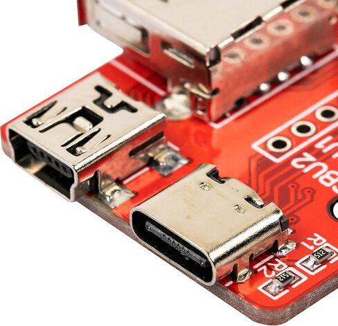 2 قطعة USB لوحة القطع 6 في 1 نوع A ذكر إلى Mini Type-c مايكرو نوع B أنثى المجلس in Saudi Arabia