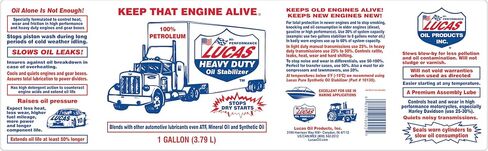 Lucas 10001-12PK Heavy Duty Oil Stabilizer - 32 oz., (Pack of 12) in Saudi Arabia