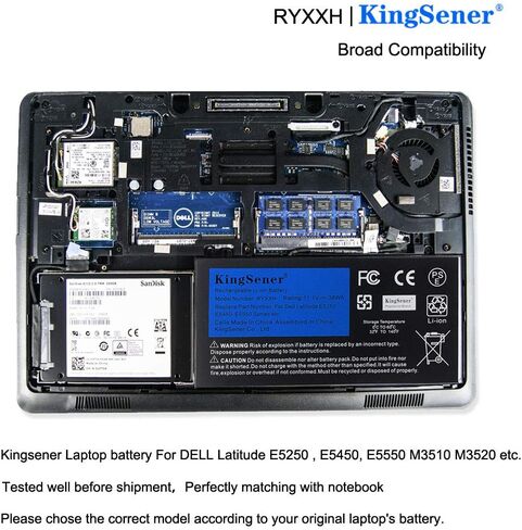 بطارية لابتوب ديل (90V7W) in Kuwait