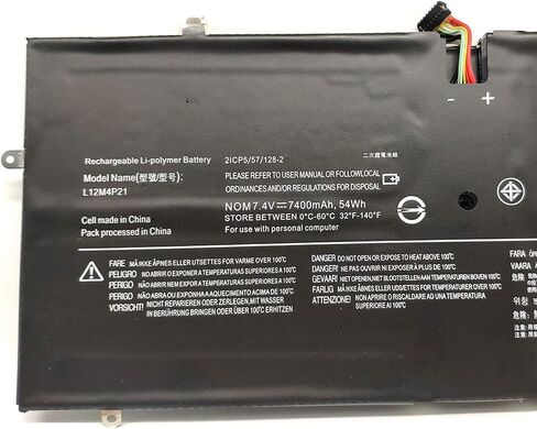 MLKB L12M4P21 Replacement Laptop Battery Compatible with Lenovo Yoga 2 Pro 13 Series Notebook 121500156 21CP5/57/128-2 L13S4P21 ((7.4V 54Wh)) in Saudi Arabia