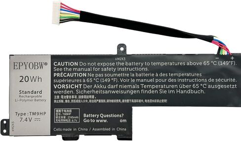 بطارية الكمبيوتر المحمول TM9HP 20Wh 2735mAh 2-Cell 7.4V متوافقة مع Dell Latitude 13 7350 / Latitude 13 7350 لوحة المفاتيح Dock Series 0FRVYX FRVYX 08K1VJ 8K1VJ 0J84W0 J84W0 0R89JJ R89JJ in Saudi Arabia