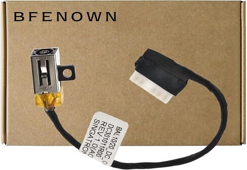 كابل مقبس الطاقة البديل لـ Dell Inspiron 15 3583 3493 3595 5593 14 3482 5493 17 3793 P35E007 Latitude 3490 3590 E3490 E3590 0228R6 228R6 CN-0228R6-E8C00 DC301011R00 DC3 01012300 in Kuwait