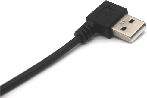 USB 2.0 Splitter, 30cm Right Angle USB Splitter Cable, 2 Ports USB Hub 1 Male to 2 Female Extension Splitter Y Type Cable (Right Angle) in Kuwait
