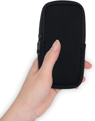 kwmobile Soft Case Compatible with Garmin GPSMAP 66s / 66st / 66i - Protective Pouch for Handheld GPS - Black in Saudi Arabia