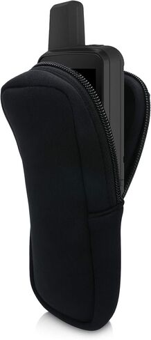 kwmobile Soft Case Compatible with Garmin GPSMAP 66s / 66st / 66i - Protective Pouch for Handheld GPS - Black in Saudi Arabia