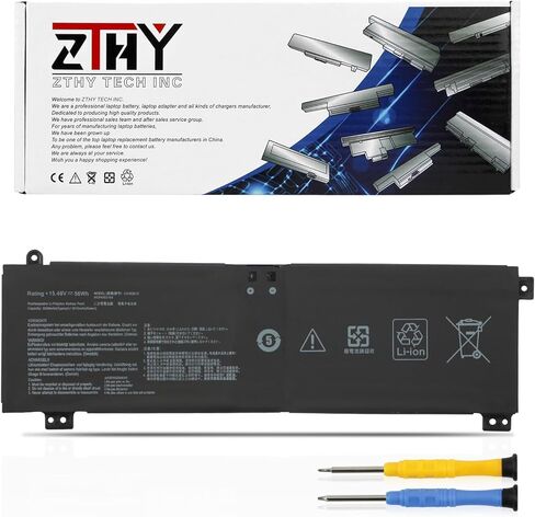 ZTHY 56Wh C41N2010 استبدال بطارية الكمبيوتر المحمول ASUS ROG Strix G15 G513IC G513IH G513QC G513QE ROG Strix G17 G713QE G713QE-HX008T G513IC-HN002T G513IH-GTX1650T G513QC-R735B6T G513QE -HN109T 15.48 فولت in Saudi Arabia