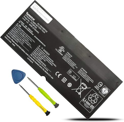 بطارية كمبيوتر محمول FPCBP425 متوافقة مع Fujitsu LifeBook T904 T935 T936 U745 2 في 1 Ultrabook Series Notebook FMVNBP232 FPB0315S بطارية بديلة 14.4 فولت 45 وات في الساعة 3150 مللي أمبير في الساعة 4 خلايا in Saudi Arabia