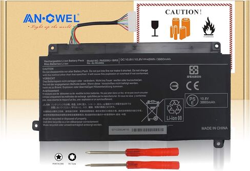 بطارية كمبيوتر محمول PA5208U PA5208U-1BRS لسلسلة توشيبا كروم بوك CB30-B3121 CB35 CB35-B3330 ستالايت E45W P55W [10.8 فولت 45 وات] in Kuwait