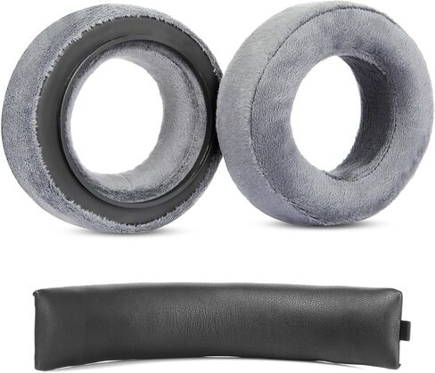 DT700 PRO X Earpads Headband Replacement Ear Pads Ear Cushions Compatible with Beyerdynamic DT700 Prox DT900 Prox Headphone Thickened Velour Earpads Ear Cups Earmuffs (Earpads+Headband) in Saudi Arabia