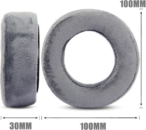 DT700 PRO X Earpads Headband Replacement Ear Pads Ear Cushions Compatible with Beyerdynamic DT700 Prox DT900 Prox Headphone Thickened Velour Earpads Ear Cups Earmuffs (Earpads+Headband) in Saudi Arabia