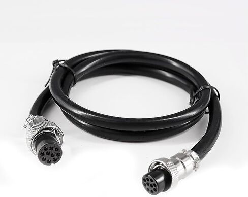 Aviation Plug GX16 Connector 2/3/4/5/6/7/8/9/10/12 Pin Socket with Wire 1M (3 Pin Female-Male) in Saudi Arabia