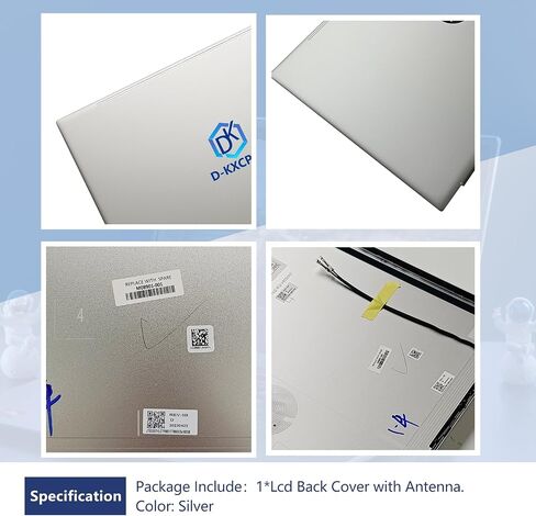 New for HP Pavilion 15-EG 15-EH LCD Back Cover W/Antenna,P/N:M08901-001 Silver in Saudi Arabia
