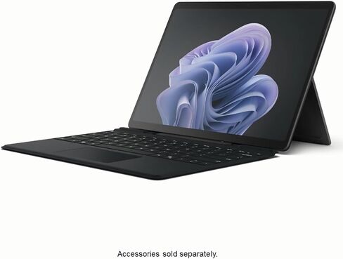 كمبيوتر لوحي Microsoft Surface Pro 10 مقاس 13 بوصة 2880x1920 120 هرتز يعمل باللمس يعمل بالذكاء الاصطناعي للأعمال، Intel 16-Core Ultra 7 165U يدعم مساعد Copilot AI، ذاكرة الوصول العشوائي 16 جيجابايت، 512 جيجابايت SSD، 2X Thunderbolt 4، ويندوز 11 برو، أسود in Saudi Arabia