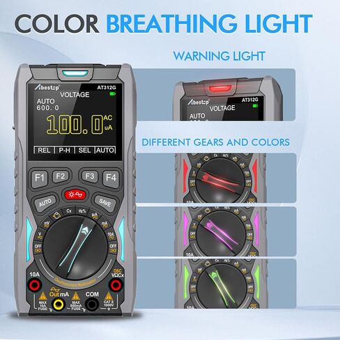 Abestop راسم الذبذبات 3 في 1 وظائف راسم الذبذبات المتعدد مع مولد الموجي 12 ميجا هرتز عرض النطاق الترددي 50MSa/s معدل أخذ العينات مصدر الإشارة متر اختبار (AT312G) in Kuwait