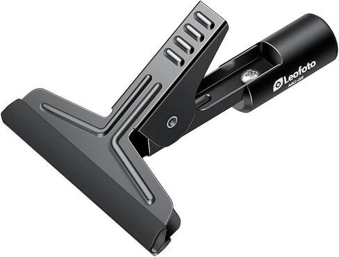 LEOFOTO MC-02 Manganese Steel Bulldog Clip/Clamp All Metal Multi-Function/Studio Universal Accessory with 1/4" Female Socket in Saudi Arabia