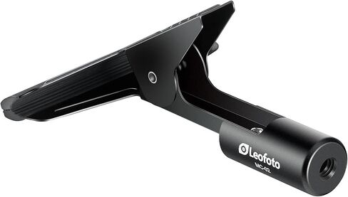 LEOFOTO MC-02 Manganese Steel Bulldog Clip/Clamp All Metal Multi-Function/Studio Universal Accessory with 1/4" Female Socket in Saudi Arabia