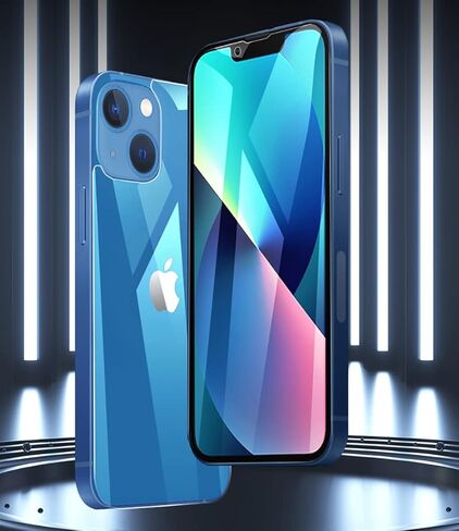 (4 عبوات) واقيات شاشة لهاتف iPhone 13 مقاس 6.1 بوصة مع أغطية خلفية، وواقي شاشة أمامي من الزجاج المقوى Akwox 9H وواقي شاشة خلفي لهاتف iPhone 13 / iP 13 pro (6.1 بوصة) in Kuwait