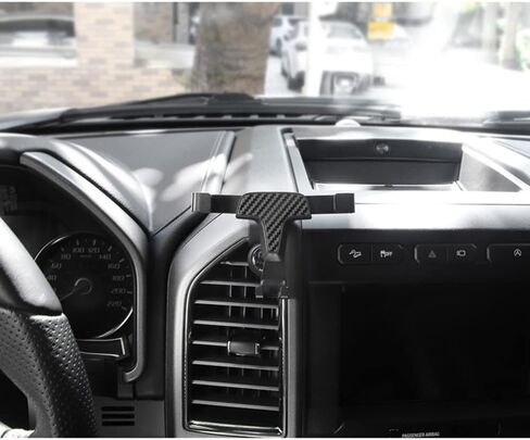 2015-2020 لفورد F-150 F150 لوحة سيارة تنفيس الهواء حامل الهاتف الخليوي حمالات جبل، حامل الهاتف المحمول مع F-250 F-350 2017-2020 مع الهواتف الذكية in Saudi Arabia