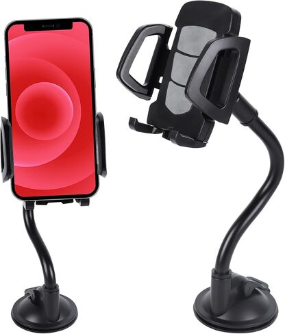 Dash Mount Phone Holder, Black, Compatible with iPhone 14/14 Pro/14 Pro Max, Samsung Galaxy S22/Note 20/A72/A52 5G, Huawei Google OnePlus and all smartphones in Saudi Arabia