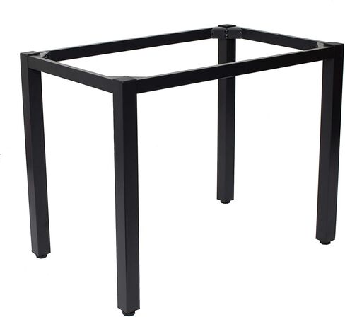 Rocelco Desk Deluxe Floor Stand Legs لـ DADR-40 وDADR-46 (R DADRB-FS)، 40-46 بوصة، أسود in Kuwait