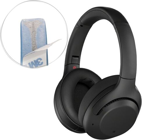 وسادة وسادة لعصابة الرأس kwmobile متوافقة مع Sony WH-CH520 - وسادة من جلد البولي يوريثان - أزرق in Saudi Arabia