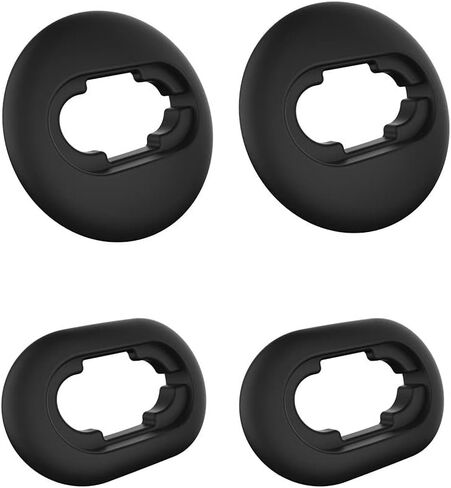 8 أزواج من سماعات الأذن Galaxy Buds Live Ear نصائح سيليكون محول الأذن الجناح نصائح Earbud نصائح استبدال Earbud نصائح Earbud نصائح استبدال Earbud Earbuds L / s متوافق مع Samsung Galaxy Buds Live Case أسود in Saudi Arabia