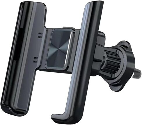 Car Vent Phone Holder, 360 Rotation, Compatible with iPhone and Samsung, Universal Phone Mount, Black in Saudi Arabia