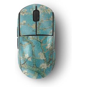MightySkins Glossy Glitter Skin Compatible with Logitech G Pro Wireless Gaming Mouse - Almond Blossom | Protective, Durable High-Gloss Glitter Finish | Easy to Apply