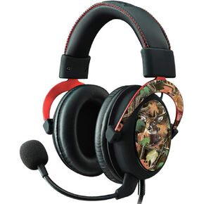 MightySkins Skin Compatible With Kingston HyperX Cloud II Gaming Headset - Buck Camo | Protective, Durable, and Unique Vinyl Decal wrap cover | Easy To Apply, Remove | Made in the USA