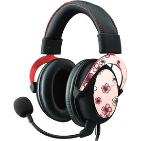 MightySkins Skin Compatible with Kingston HyperX Cloud II Gaming Headset - Cherry Blossom | Protective, Durable, and Unique Vinyl Decal wrap Cover | Easy to Apply, Remove | Made in The USA
